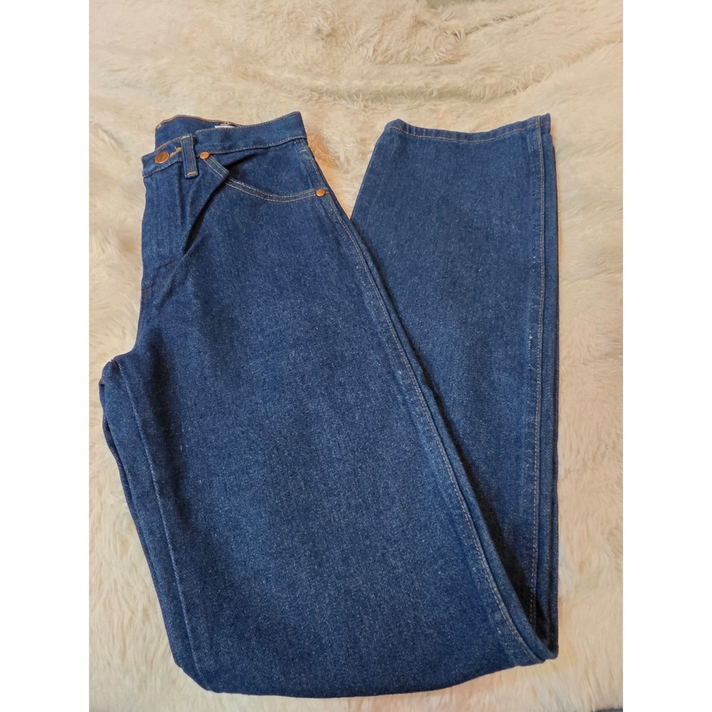 Wrangler Cowboy Cut 13MWZ Original Fit Jeans Indigo Blue 27x34 NWT H3MWZPW